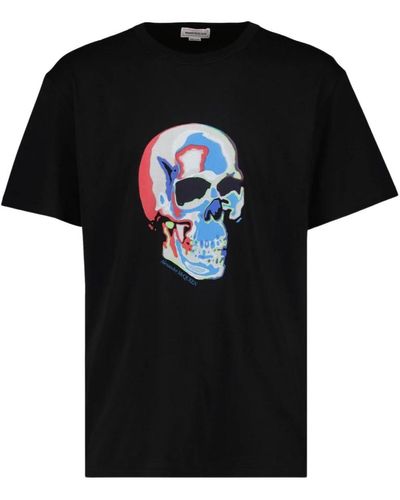 Alexander McQueen Skull print t-shirt - Schwarz