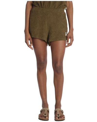 Bellerose Terrycloth matty shorts - Grün