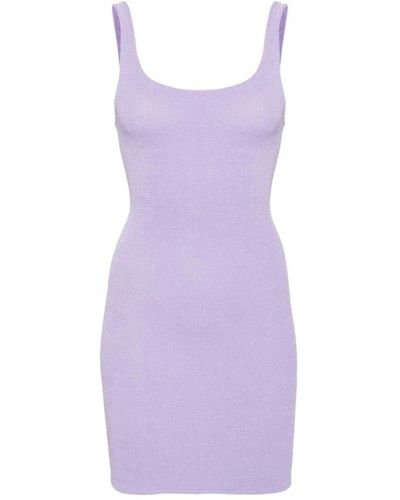 Mc2 Saint Barth Short Dresses - Purple