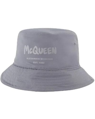 Alexander McQueen Hats - Gray
