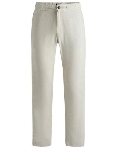 BOSS Straight Pants - Gray