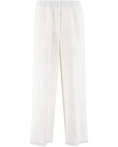 Antonelli Wide trousers - Blanco