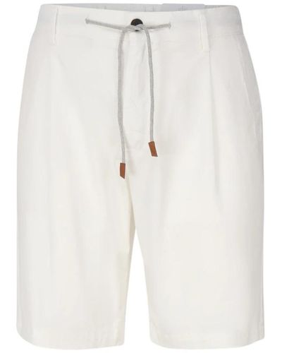 Eleventy Casual Shorts - White