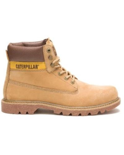 Caterpillar Shoes > boots > lace-up boots - Neutre