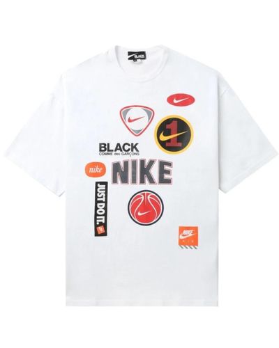 Comme des Garçons Nike x cdg t-shirt stilvoll erhöhen - Weiß