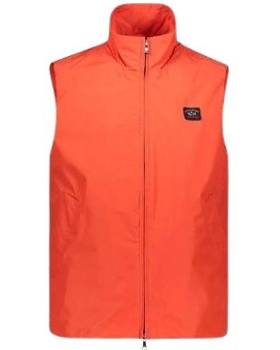 Paul & Shark Vests - Orange