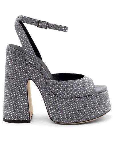 Vic Matié Shoes > sandals > high heel sandals - Gris