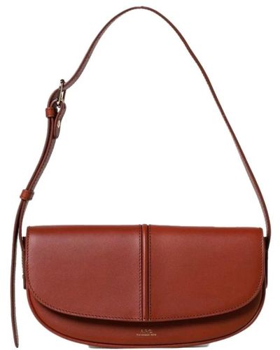 A.P.C. Handbags - Rosso