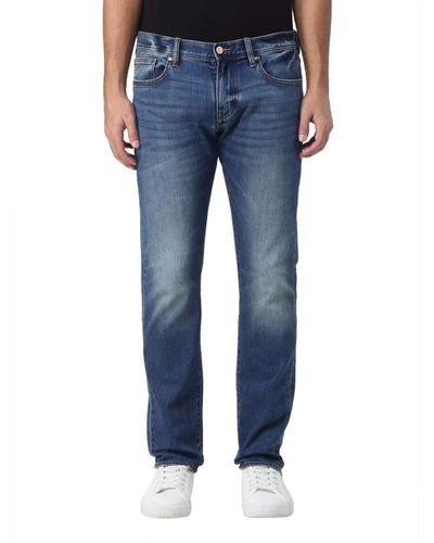 Armani Exchange Slim-fit denim blaue jeans