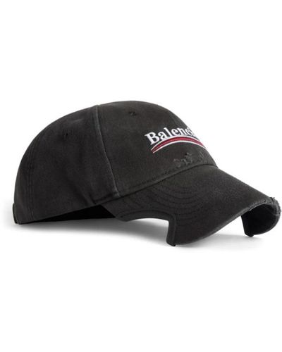 Balenciaga Caps - Black