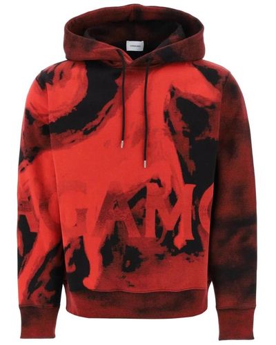 Ferragamo Stylische hoodies für täglichen komfort - Rot