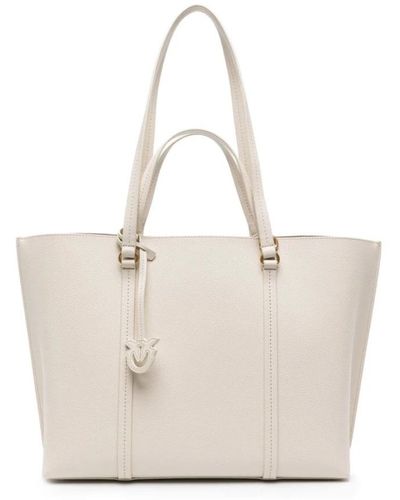 Pinko Tote Bags - White