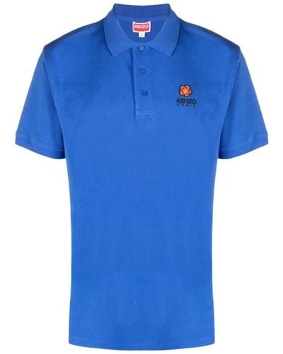 KENZO Polo Shirts - Blue