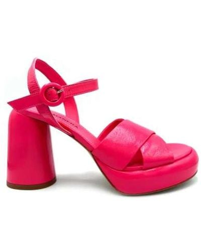 Halmanera High Heel Sandals - Pink