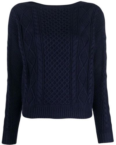 Ralph Lauren Knitwear > round-neck knitwear - Bleu