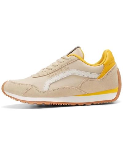 Marc O' Polo Retro Runner Sneakers - Weiß