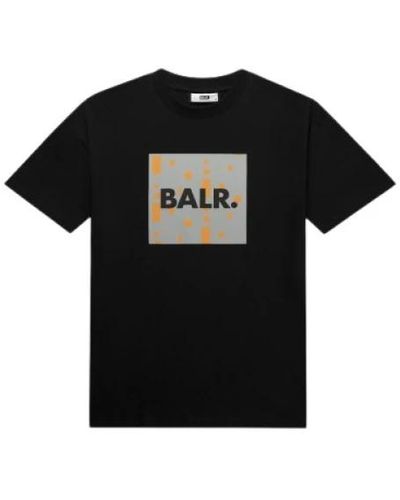 BALR T-shirt con logo sul davanti - Nero