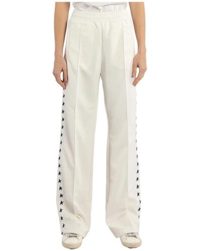 Golden Goose Wide Trousers - Natur