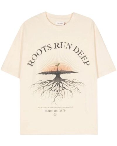 Honor The Gift Roots run deep t-shirt - Neutro