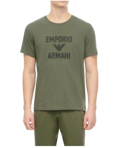Emporio Armani T-Shirts - Green
