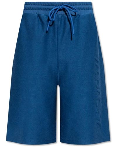 Moncler Pantaloncini di cotone - Blu