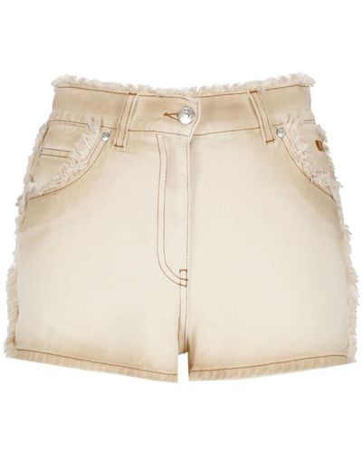 MSGM Shorts de algodón - Neutro