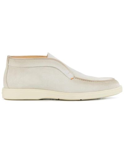 Santoni Ankle Boots - White
