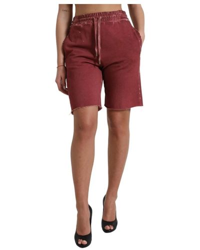 Dolce & Gabbana Short shorts - Rot