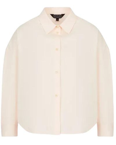 Armani Exchange Blouses & shirts > shirts - Blanc