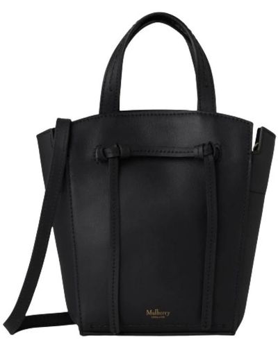 Mulberry Tote Bags - Black