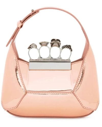 Alexander McQueen Cross Body Bags - Pink