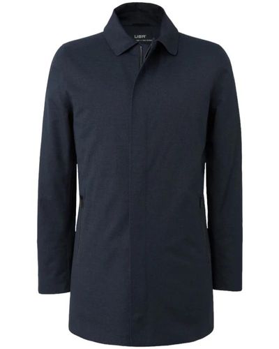 UBR Coats > single-breasted coats - Bleu