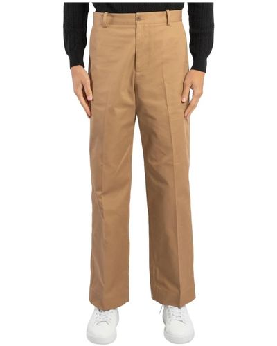 Maison Kitsuné Trousers > straight trousers - Neutre