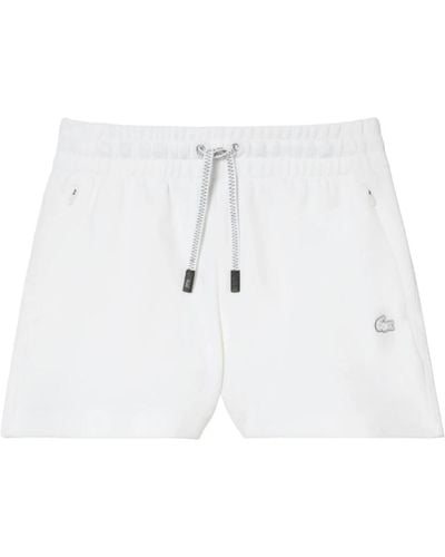 Lacoste Weiße shorts für männer