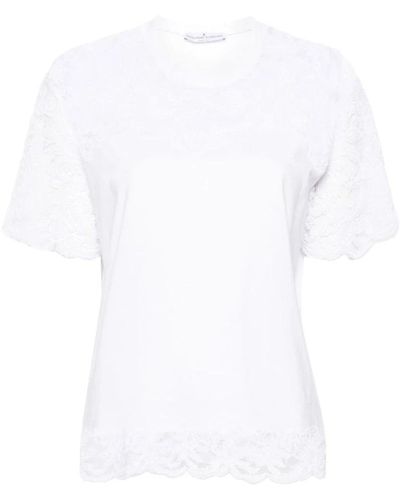 Ermanno Scervino Weiße t-shirts und polos