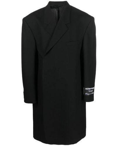 Acne Studios Coats,schwarze mäntel