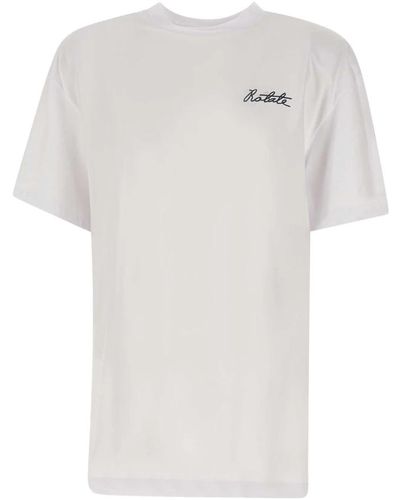 ROTATE BIRGER CHRISTENSEN Tops > t-shirts - Blanc