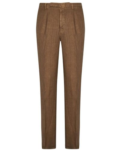 Boglioli Suit Trousers - Brown