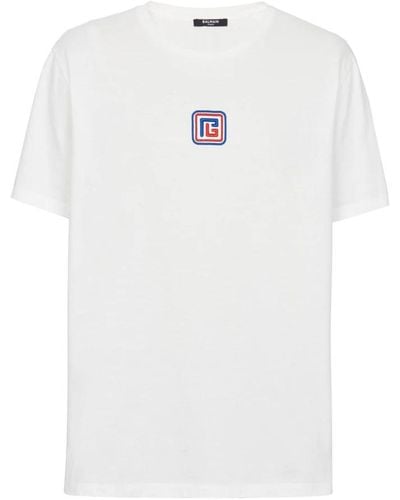 Balmain Pb T-shirt - White