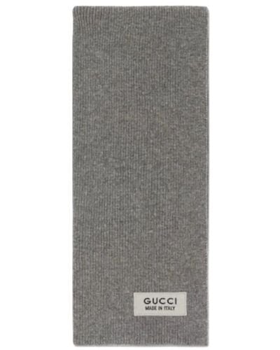Gucci Winter Scarves - Grey