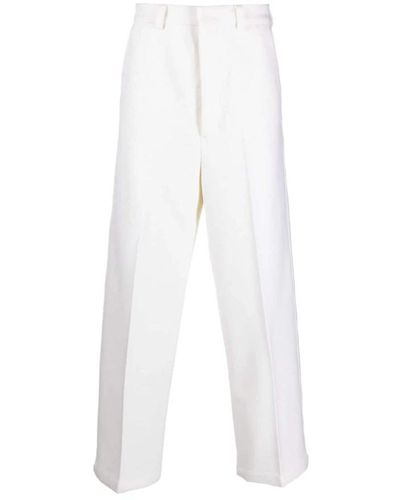 Ami Paris Straight Pants - White
