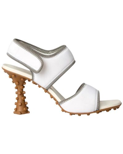 Sunnei Shoes > sandals > high heel sandals - Blanc