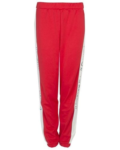 Juicy Couture Sweatpants mit elastischem bund - Rot