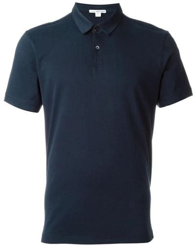 James Perse Polo Shirts - Blue