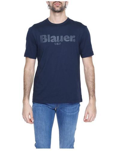 Blauer T-Shirts - Blue