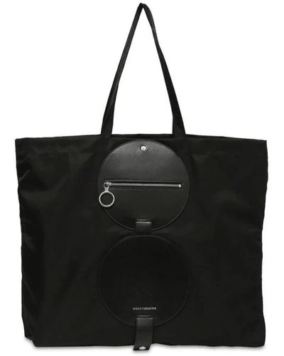 Rabanne Tote Bags - Black
