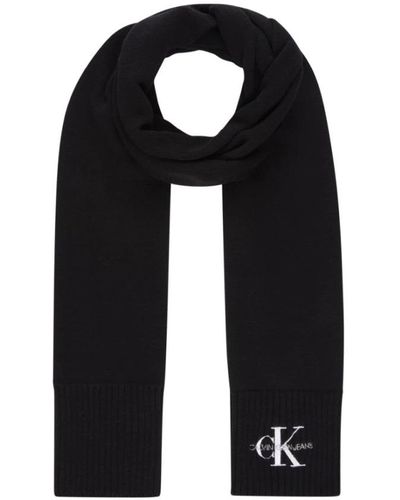 Calvin Klein Silky Scarves - Black