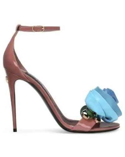 Dolce & Gabbana High Heel Sandals - Blue