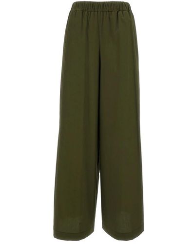 FEDERICA TOSI Trousers > wide trousers - Vert