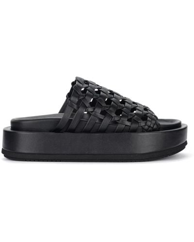Paloma Barceló Shoes > flip flops & sliders > sliders - Noir